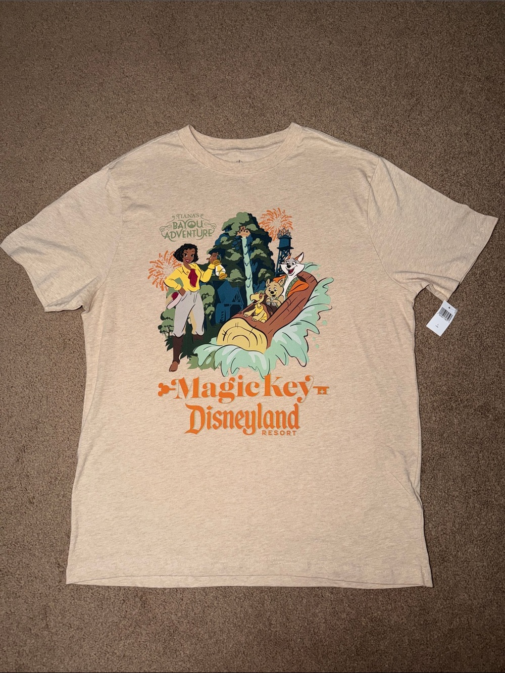 Disney Magic Key Disneyland Tiana’s Bayou Adventure Graphic Tee